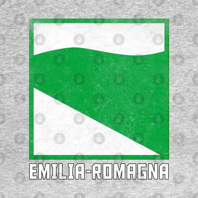 Emilia-Romagna / Italia Region Coat of Arms / Vintage Style by DankFutura